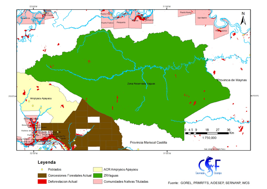 Zona Reserved Yaguas Análisis Costo-Beneficio conservation economics
