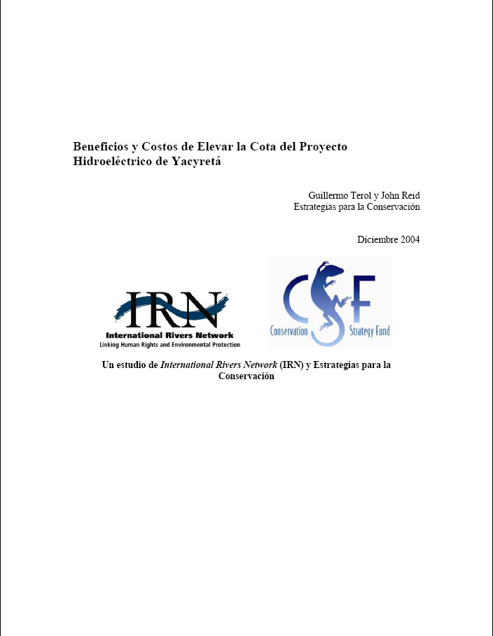 Front cover of report with organizational logos