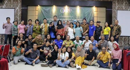 Sintang’s Capacity Building Workshop participants. Photo credit: Hasanul Adha Fauzi