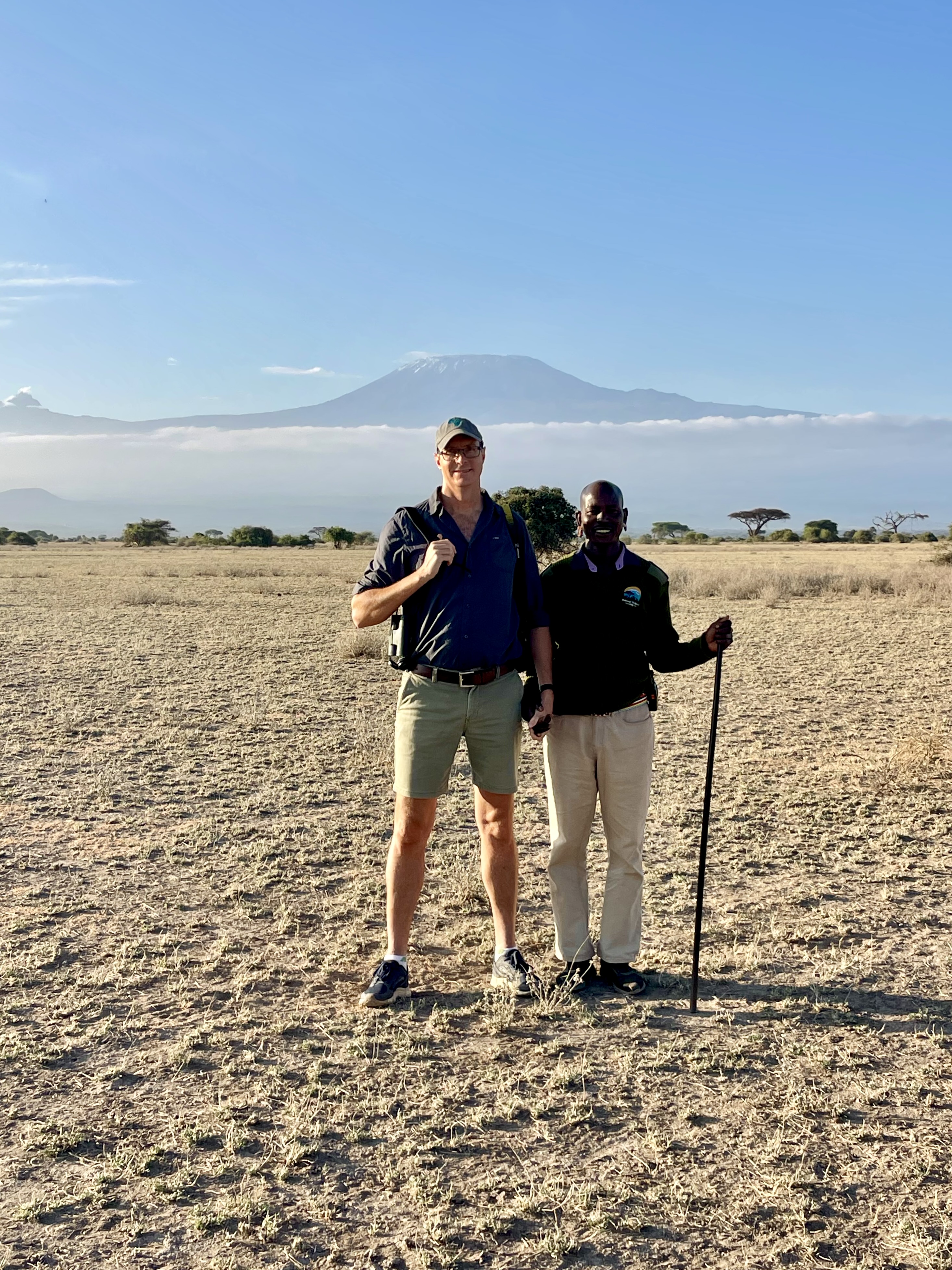 Mark in Amboseli