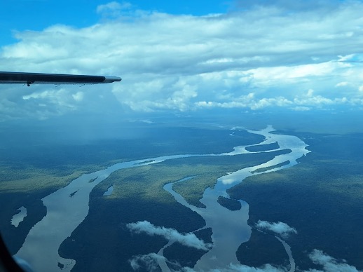 Photo: Aerial view of the Xingu River Basin. Credit: CSF team.