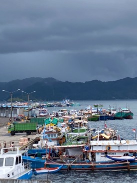 Bitung Fishing Dock. Photo by Cindy Silvia Hadi