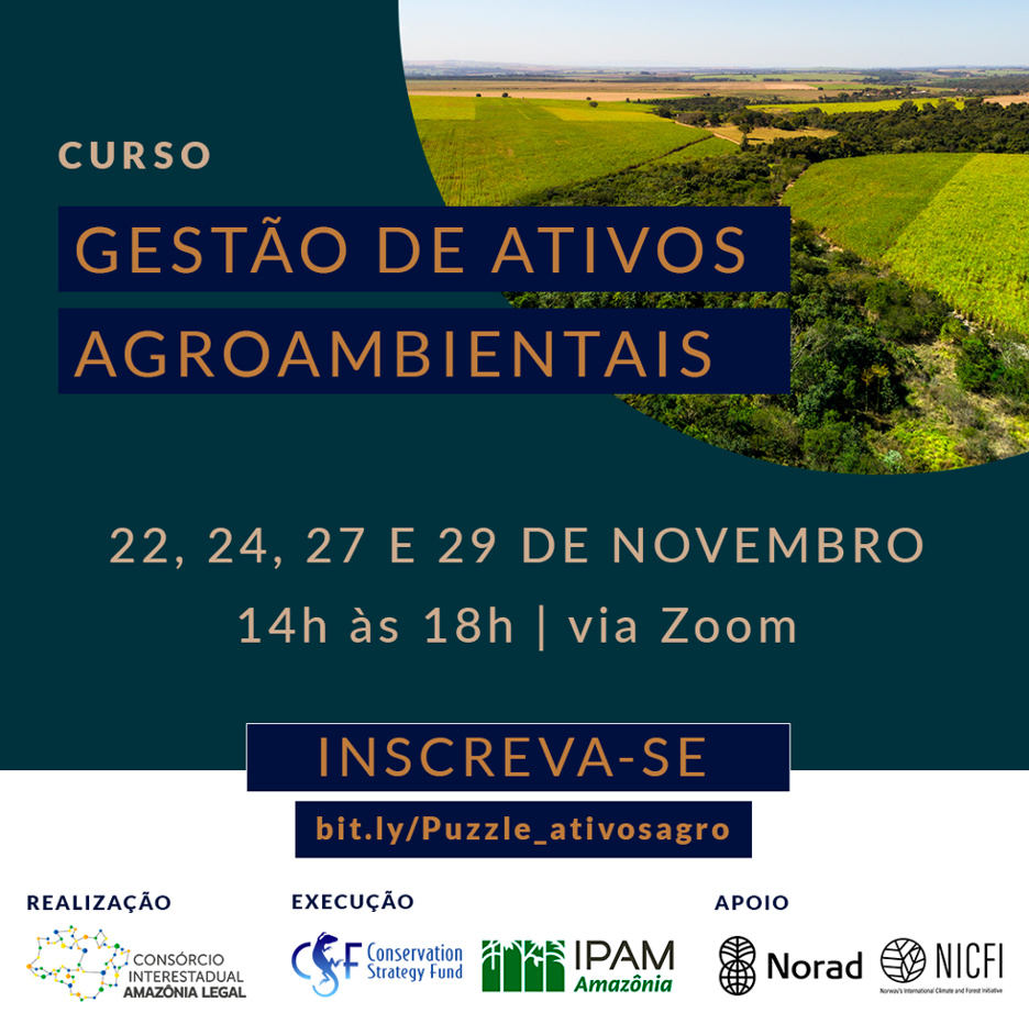 CSF ministra curso sobre Gestão de Ativos Agroambientais