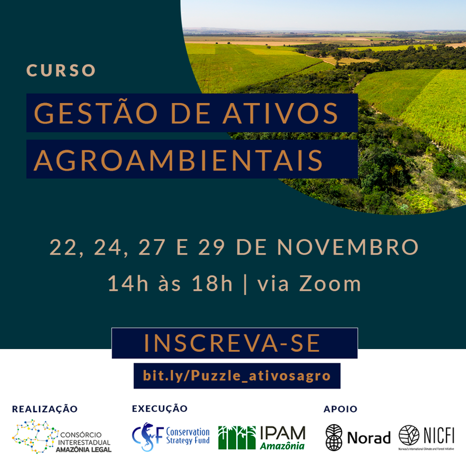 CSF ministra curso sobre Gestão de Ativos Agroambientais 