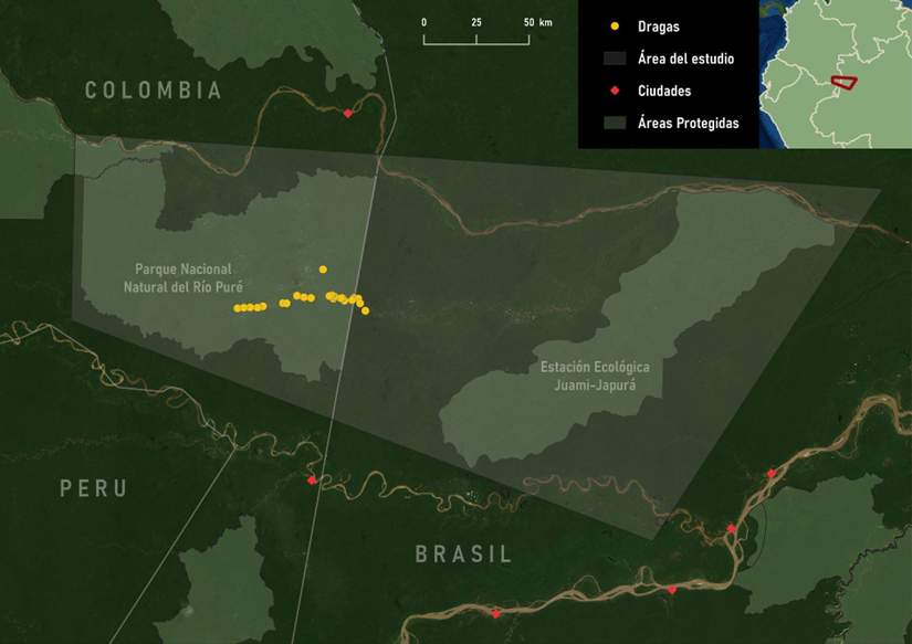 Map: Study area - 2020